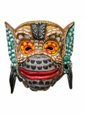 MAS01 Hanuman houten masker